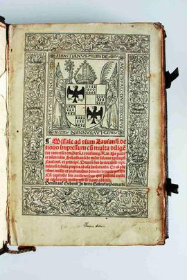 Evêché de Lausanne, Missale ad usum..., Lyon, Genève, 1522